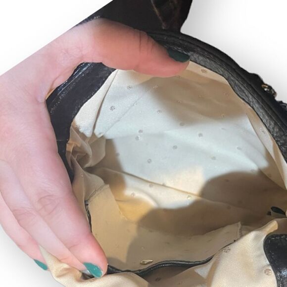 Kate Spade Gold Coast Black Leather Charlize Bag - Picture 9 of 16